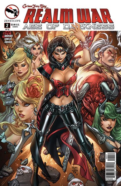 Grimm Fairy Tales presents: Realm War: Age of Darkness #2E Paolo Pantalena Variant
