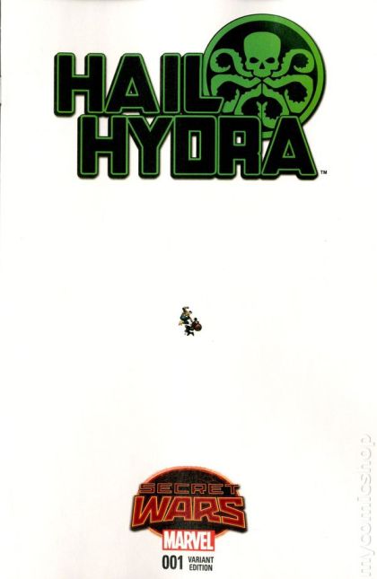 Hail Hydra #1G Pasqual Ferry 1:15 Ant-Sized Cover