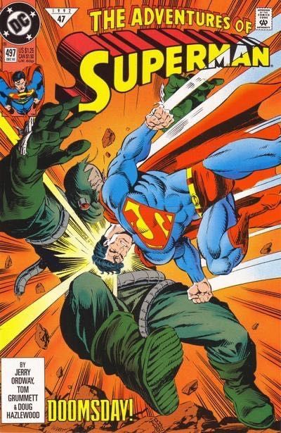 The Adventures of Superman #497A Direct Edition