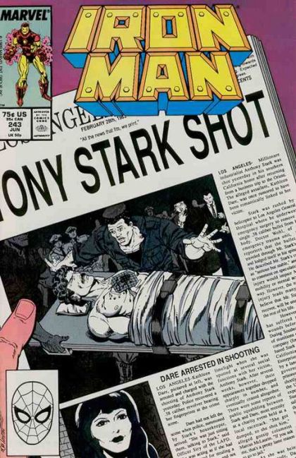 Iron Man, Vol. 1 #243A Direct Edition