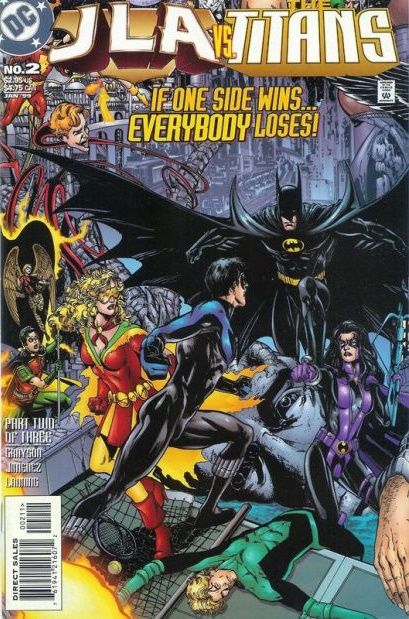 JLA / Titans #2A Direct Edition