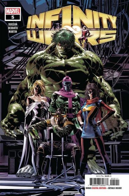 Infinity Wars #5A Regular Mike Deodato Jr Cover