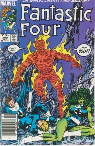 Fantastic Four, Vol. 1 #289B Newsstand Edition