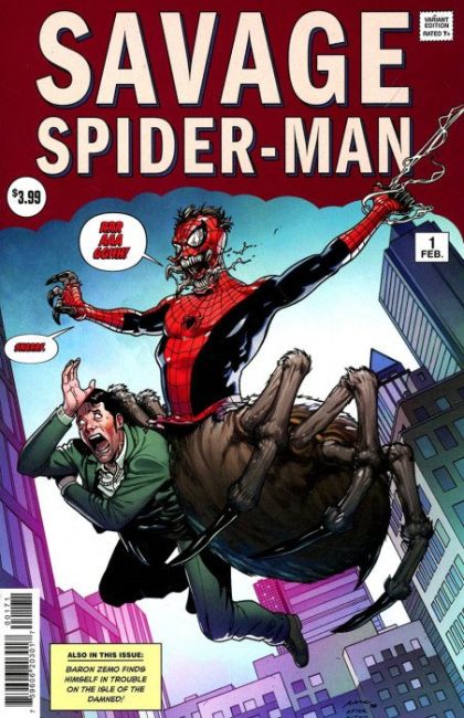 Savage Spider-Man #1G Pere Perez Amazing Fantasy (1962) #15 Homage Cover