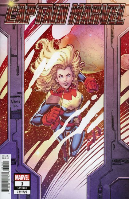 Captain Marvel, Vol. 12 #1E Todd Nauck Windowshades Variant
