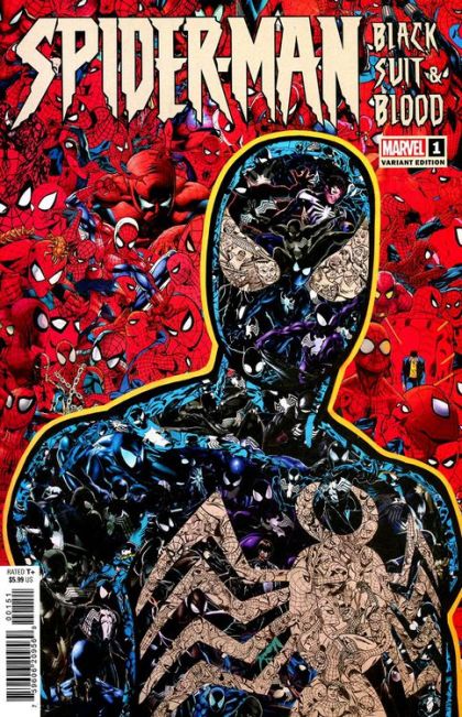 Spider-Man: Black Suit & Blood #1E Mr. Garcin Collage Variant