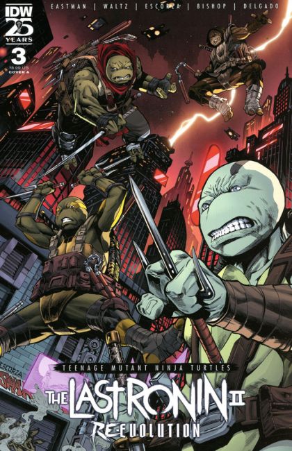 Teenage Mutant Ninja Turtles: The Last Ronin II - Re-Evolution #3A Esau Escorza & Isaac Escorza Regular