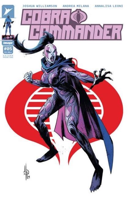 Cobra Commander #5F 2nd Printing Jason Howard