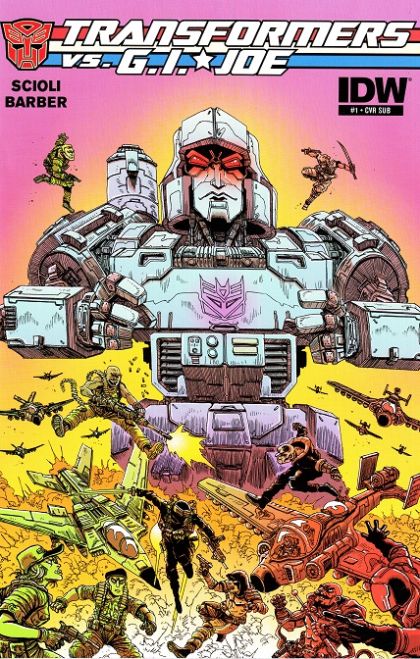 Transformers Vs. G.I. Joe #1SUB James Stokoe Subscription Cover
