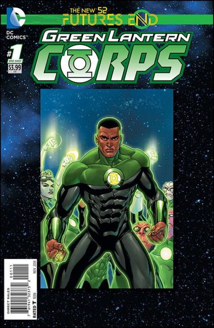 Green Lantern Corps: Futures End #1A 3D Cover - Francis Portela