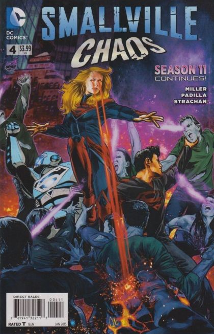 Smallville Season 11: Chaos #4 Cat Staggs Cover