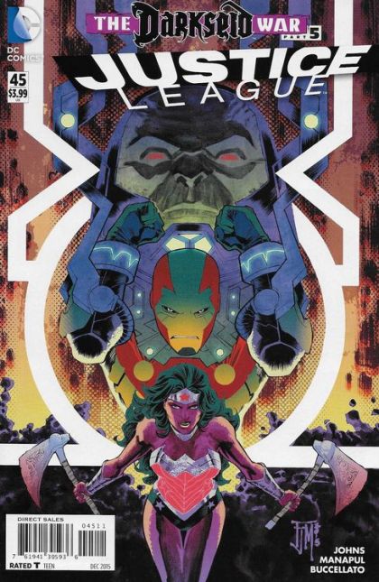 Justice League, Vol. 1 #45A Francis Manapul Regular Cover