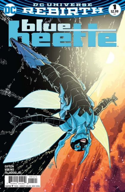 Blue Beetle, Vol. 10 #1B Cully Hamner Variant