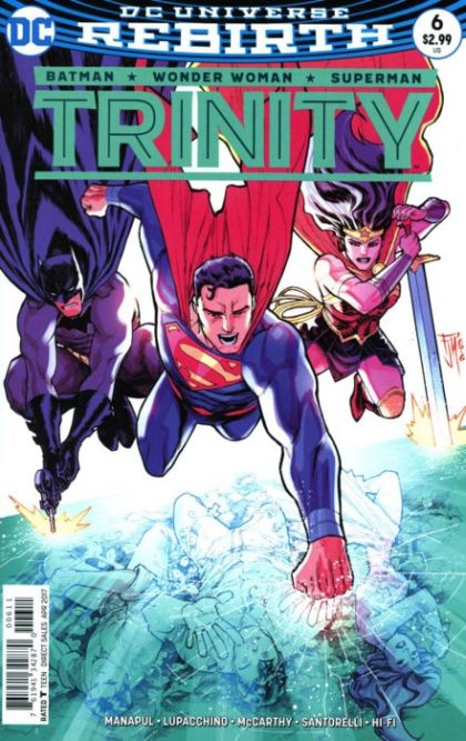 Trinity, Vol. 2 #6A Regular Francis Manapul Cover
