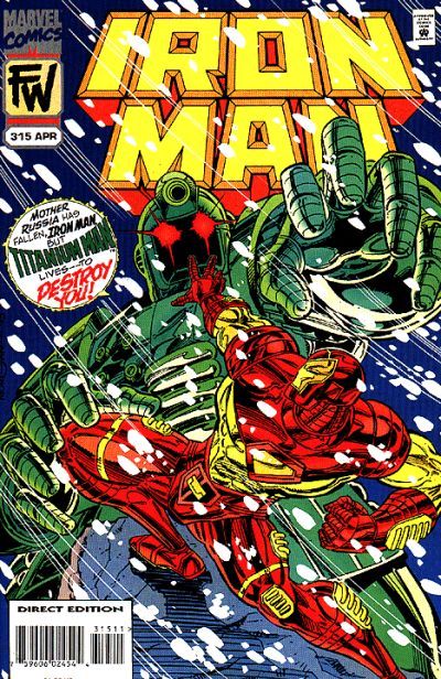 Iron Man, Vol. 1 #315A Direct Edition