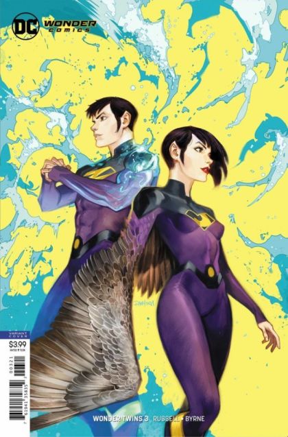 Wonder Twins #3B Variant Dan Mora Cover