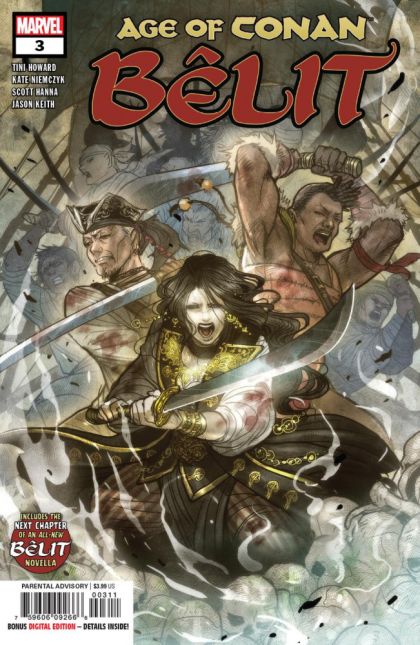 Age of Conan: Bêlit, Queen Of The Black Coast #3A Sana Takeda Cover