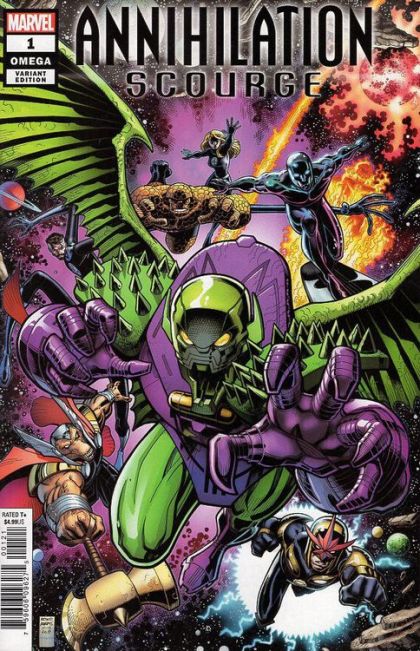 Annihilation - Scourge: Omega #1B Arthur Adams Variant Cover