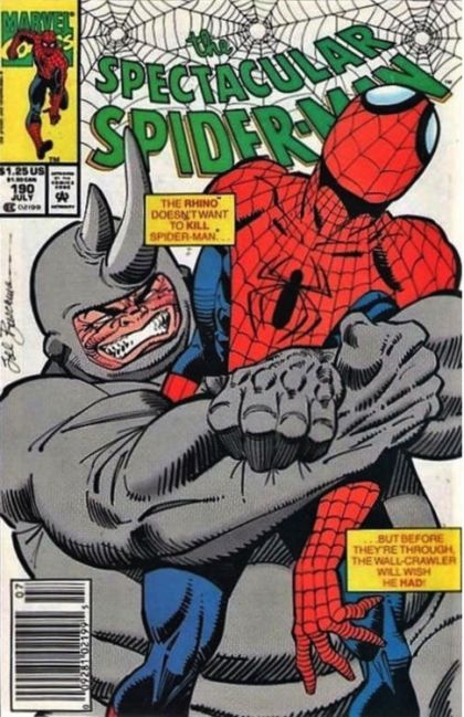 The Spectacular Spider-Man, Vol. 1 #190B Newsstand Edition