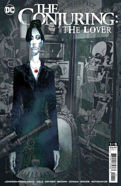 DC Horror Presents: The Conjuring: The Lover #1A Regular Bill Sienkiewicz Cover