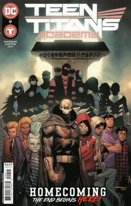 Teen Titans Academy #9A Rafa Sandoval Regular Cover