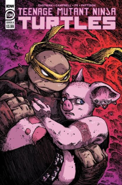 Teenage Mutant Ninja Turtles, Vol. 5 #134B Kevin Eastman Cover