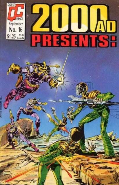 2000 AD Monthly / Presents / Showcase #16B September Cover Date