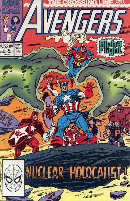 The Avengers, Vol. 1 #324A Direct Edition