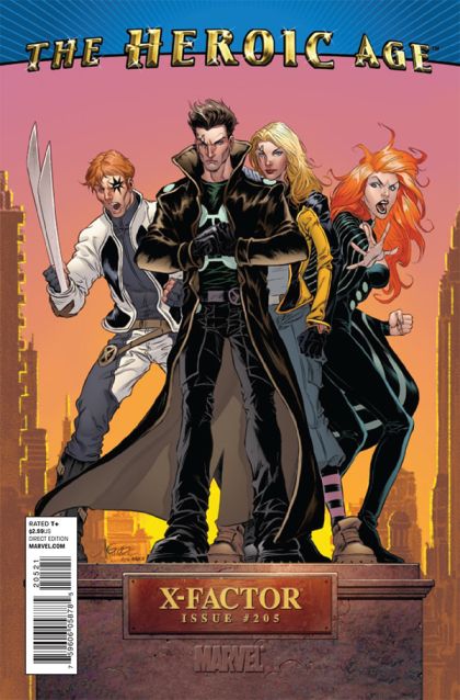 X-Factor, Vol. 3 #205B Nicolas Mitric Incentive Heroic Age Variant (1:15)