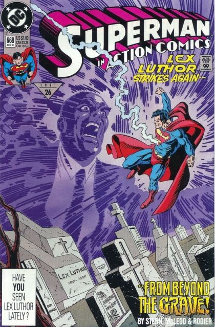 Action Comics, Vol. 1 #668A Direct Edition