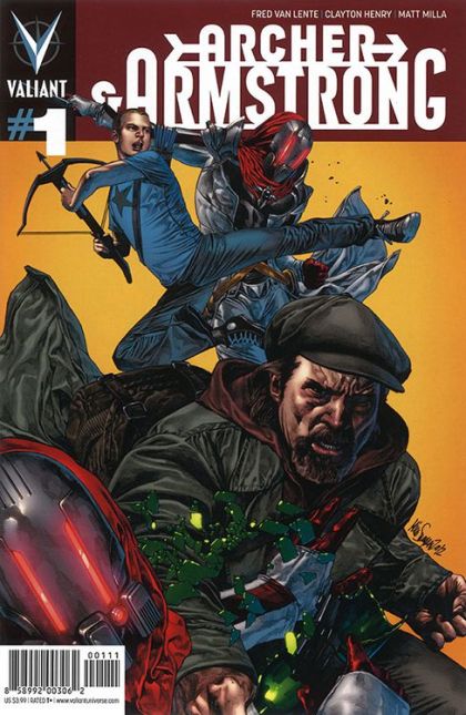 Archer & Armstrong, Vol. 2 #1A Cvr A Suayan