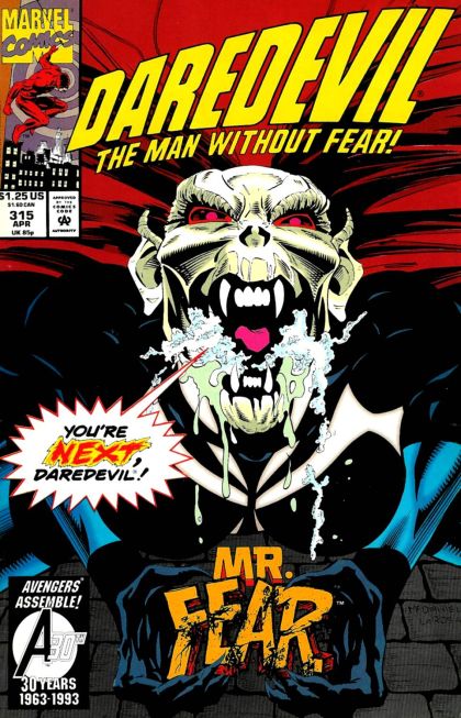 Daredevil, Vol. 1 #315A Direct Edition