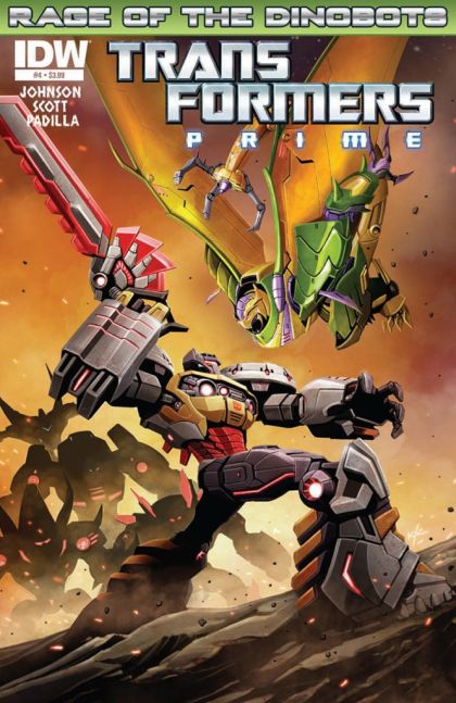 Transformers Prime: Rage of the Dinobots #4A