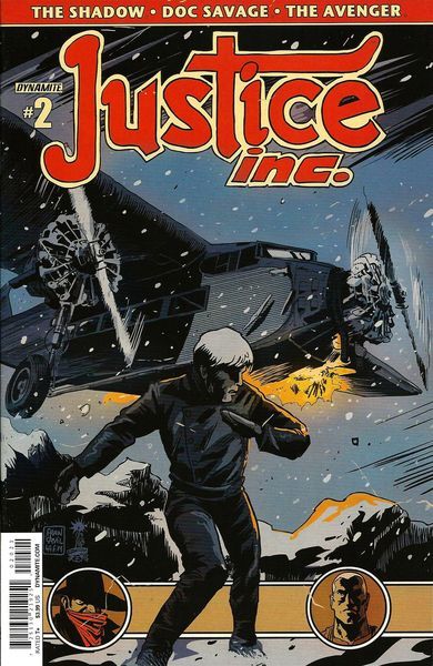 Justice Inc #2B Francesco Ftancavilla Variant Cover