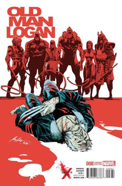 Old Man Logan, Vol. 2 #8B Rafael Albuquerque Death of X Variant