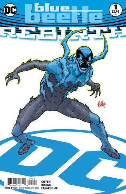 Blue Beetle: Rebirth #1B Cully Hamner Variant