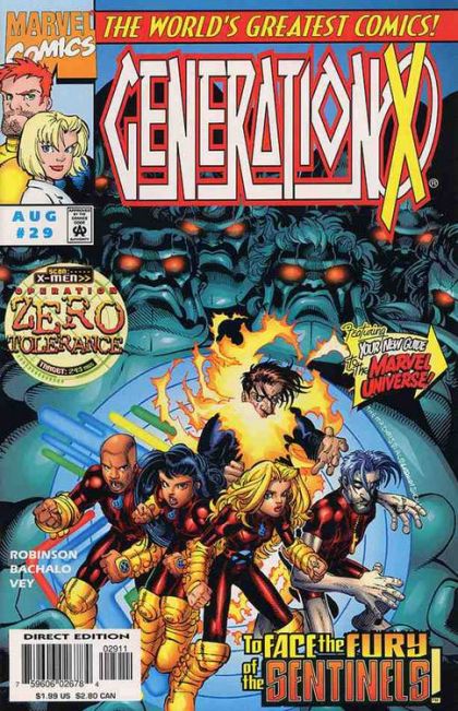 Generation X, Vol. 1 #29A Direct Edition