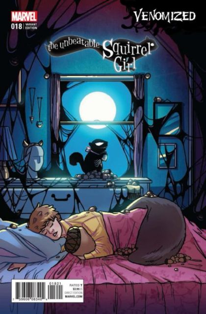 Unbeatable Squirrel Girl, Vol. 2 #18B Variant Kate Leth Venomized Cover