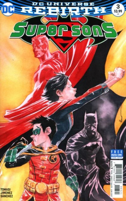 Super Sons #3B Variant Dustin Nguyen Cover