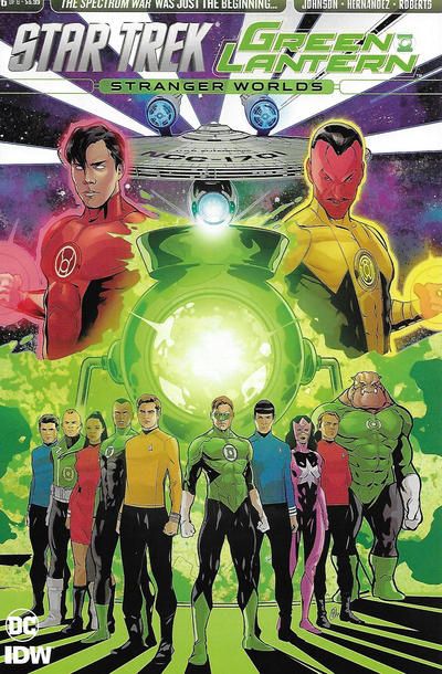Star Trek / Green Lantern, Vol. 2 #6A Regular Angel Hernandez Cover