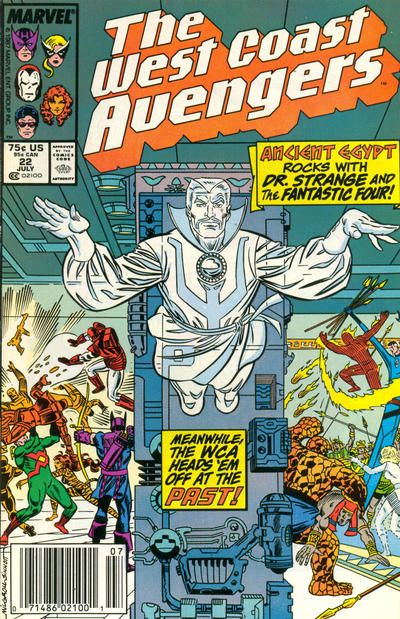The West Coast Avengers, Vol. 2 #22B Newsstand Edition