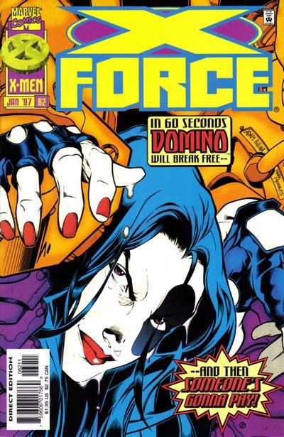 X-Force, Vol. 1 #62A Direct Edition