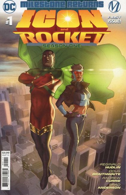 Icon and Rocket: Season One #1A Regular Taurin Clarke Cover