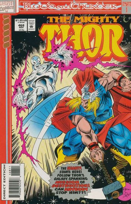 Thor, Vol. 1 #468A Direct Edition
