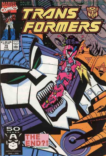 Transformers (Marvel) #75A Direct Edition