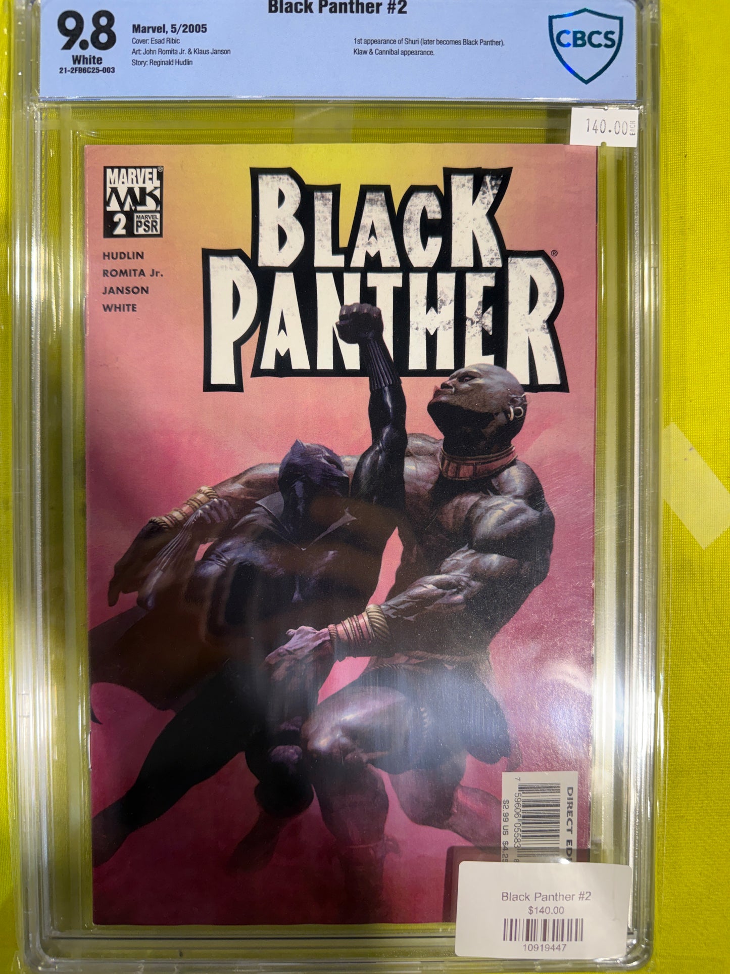 Black Panther #2 CBCS 9.8