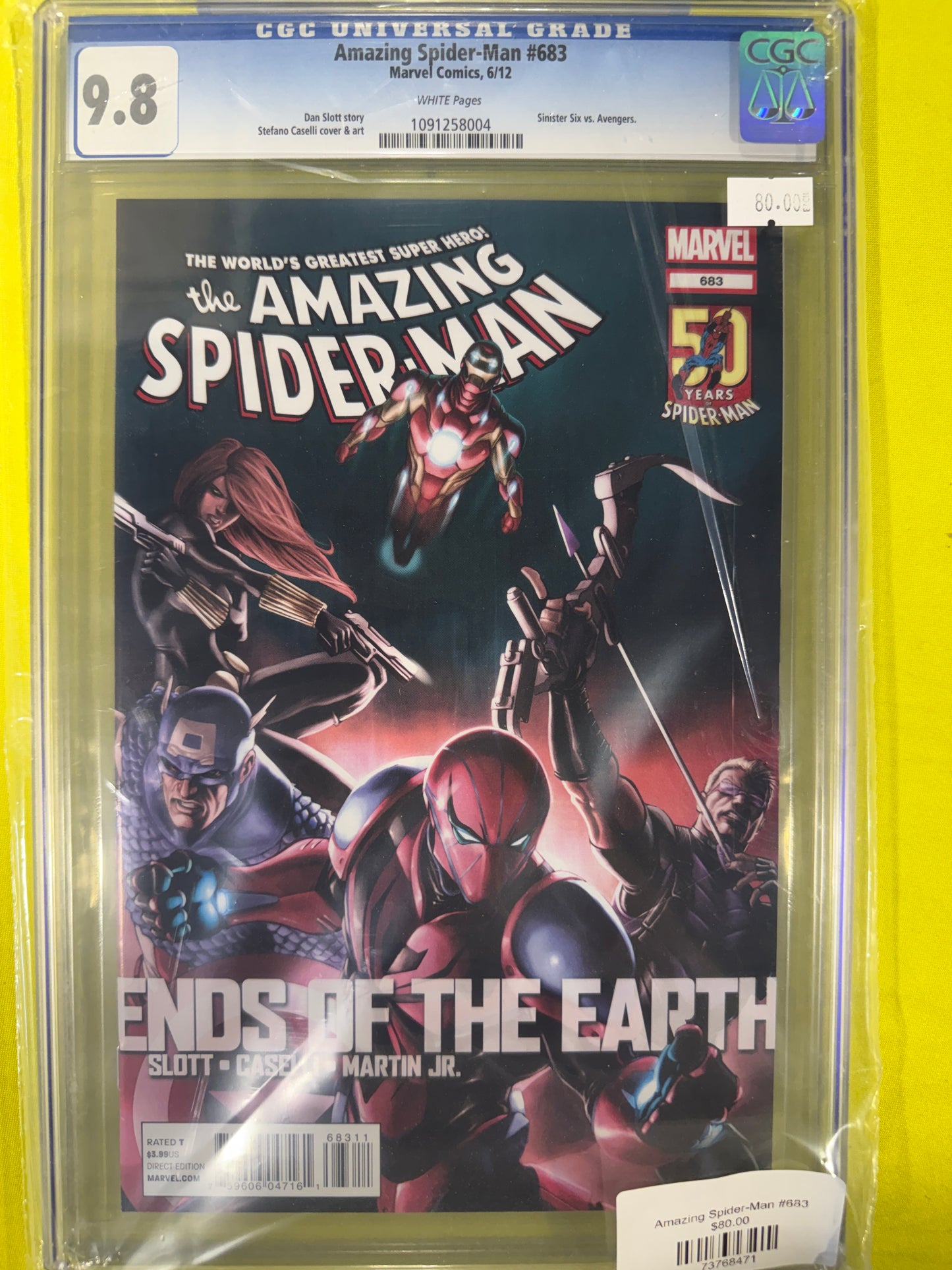 Amazing Spider-man #683 CGC 9.8