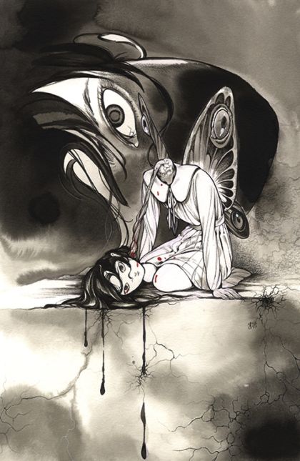 Hello Darkness #1C Peach Momoko Variant