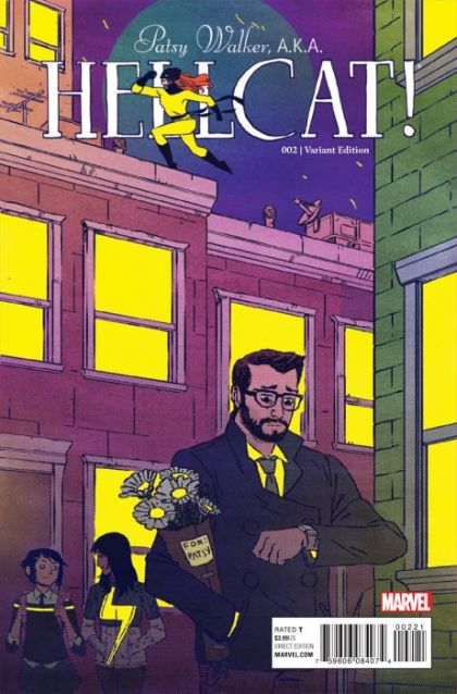 Patsy Walker, A.K.A. Hellcat! #2B Incentive Jake Wyatt Variant Cover