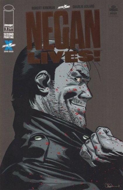 Negan Lives #1F 2nd Printing Bronze Foil Cover